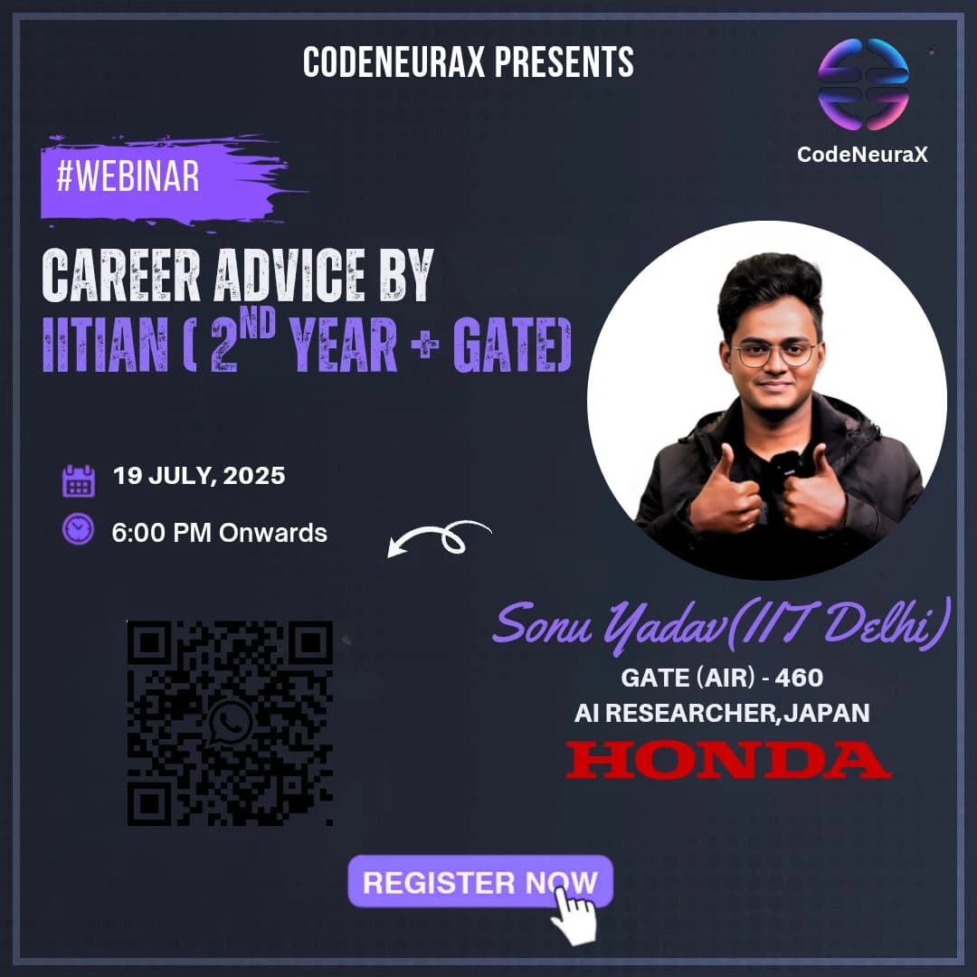 Career Advice By IITIAN (2nd Year + GATE)